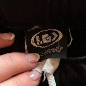 Louis Garneau Black Drawstring Pants